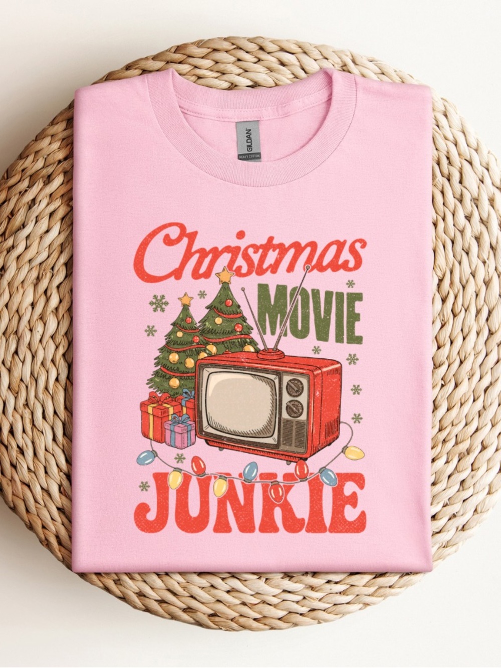 Christmas Movie Junkie T-Shirt